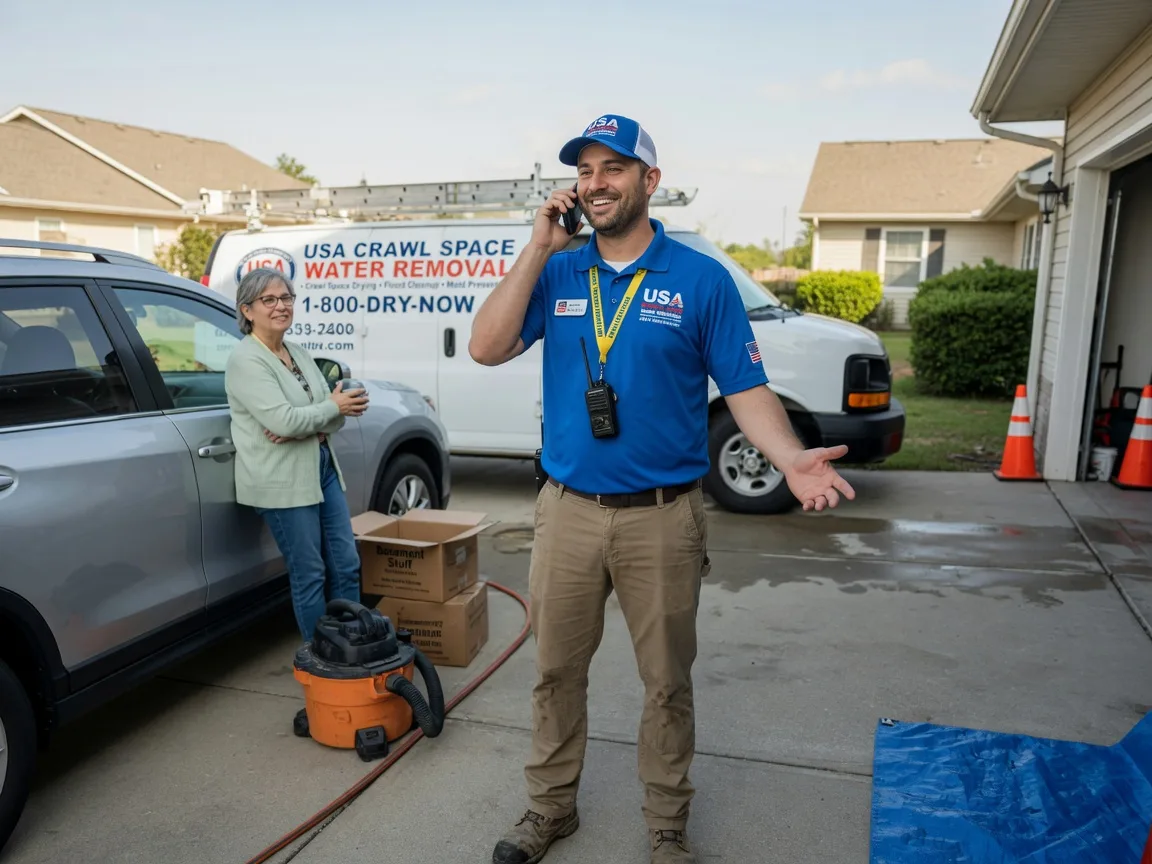 Crawl Space Water Removal Vacaville, CA FAQs